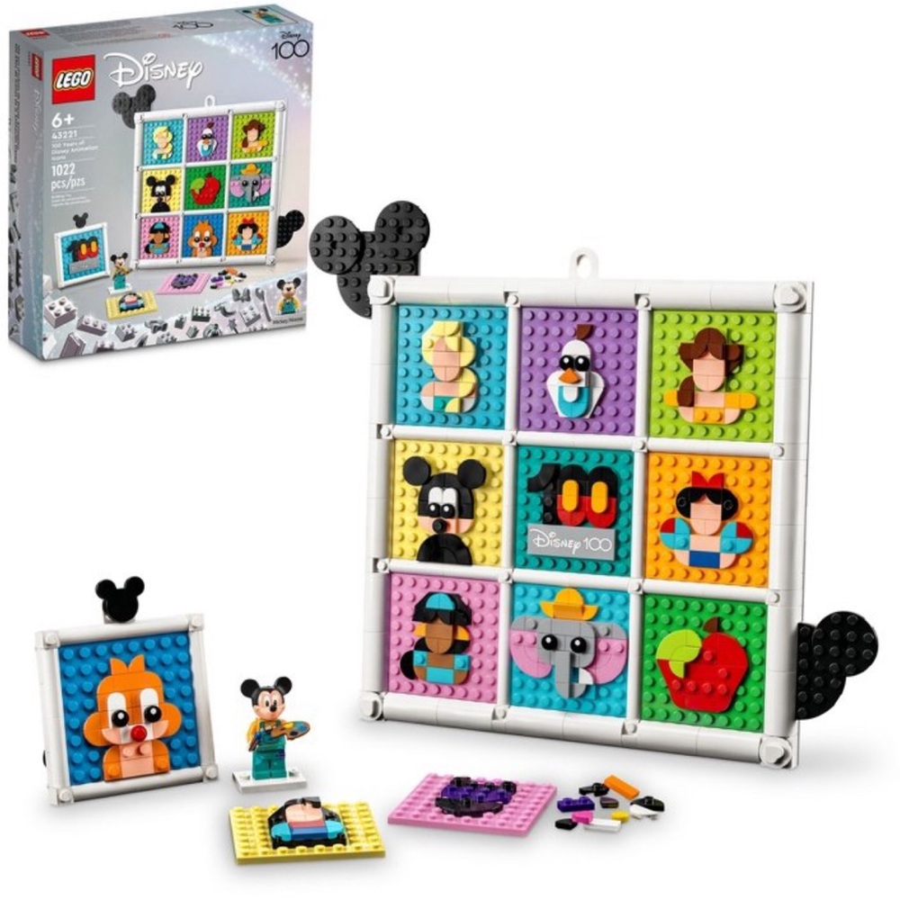 LEGO Disney Classic 100 Years of Disney Animation Icons NWT